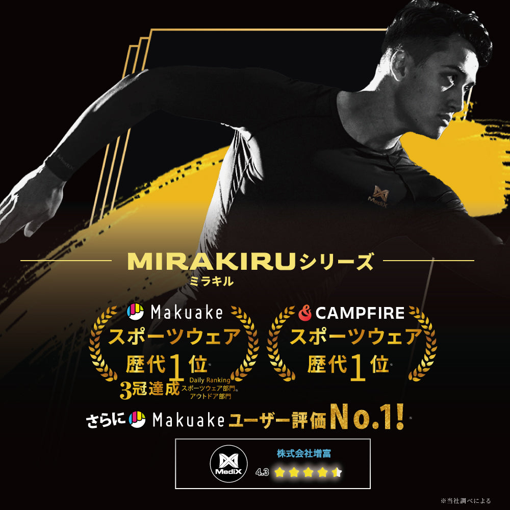 MIRAKIRU2 ロングスリーブ ネイビー